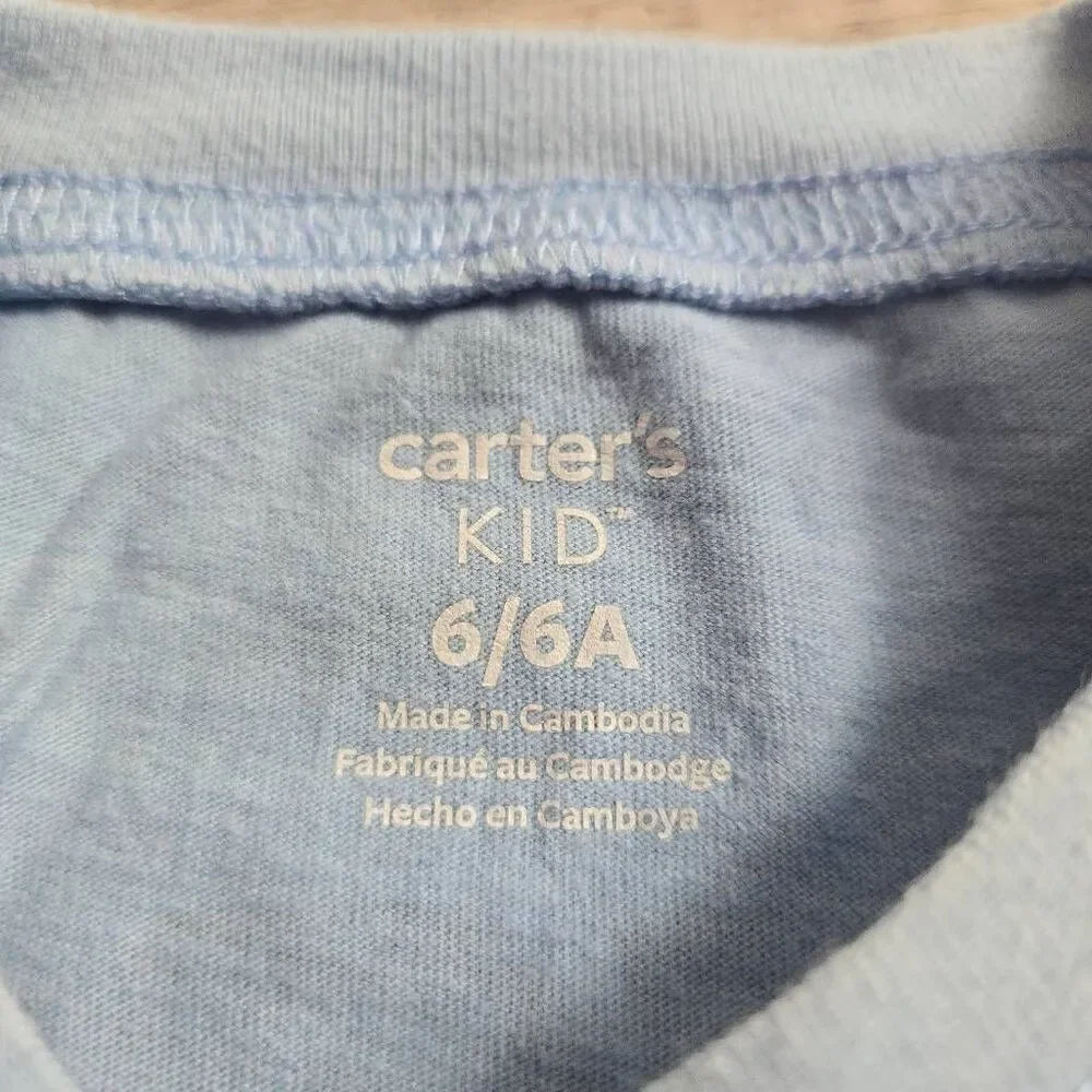 Carter's Galaxy Astronaut shirt S6